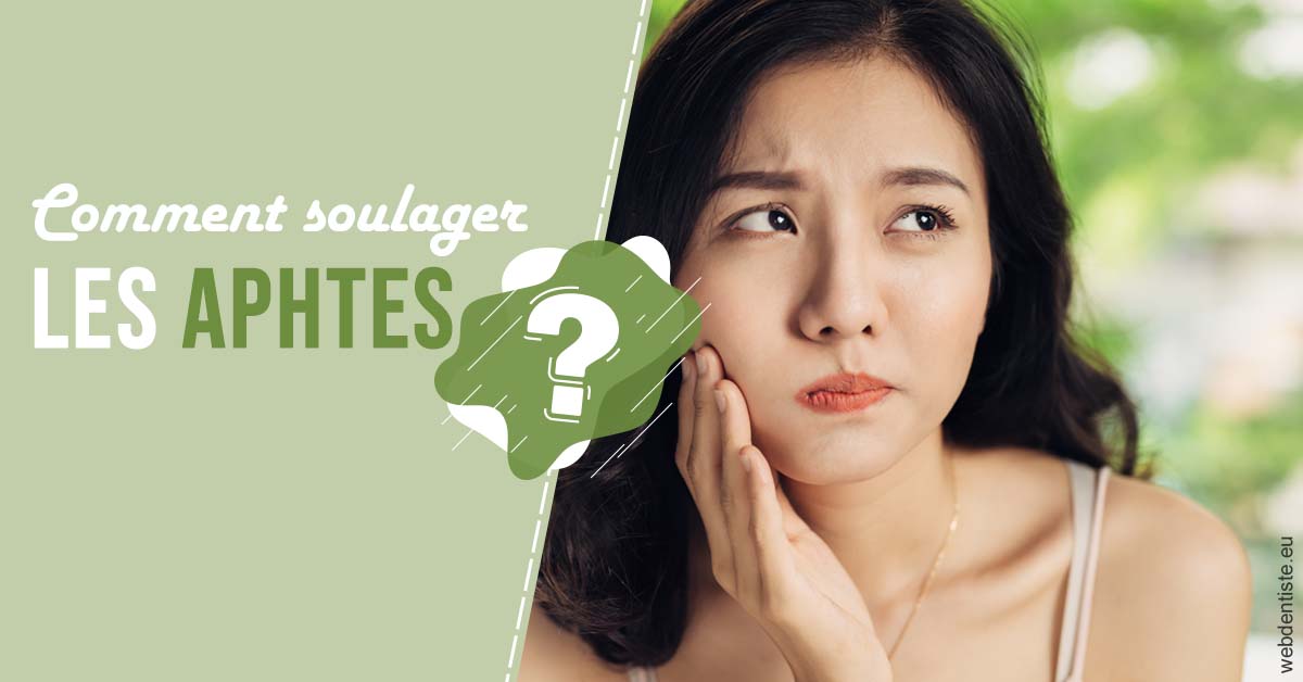 https://www.cabinet-orthodontie-oules.fr/Soulager les aphtes